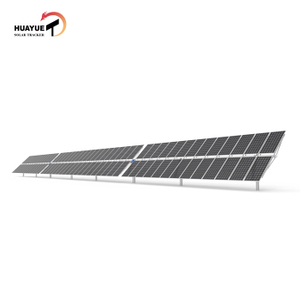 Perseguidor solar horizontal da única linha central da exploração agrícola solar Perseguidor solar para a mineração virtual da moeda 