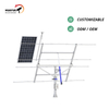 Rastreador solar 6Kw para fazenda Sistema de rastreamento solar de alta eficiência que rastreia rastreador solar para uso doméstico